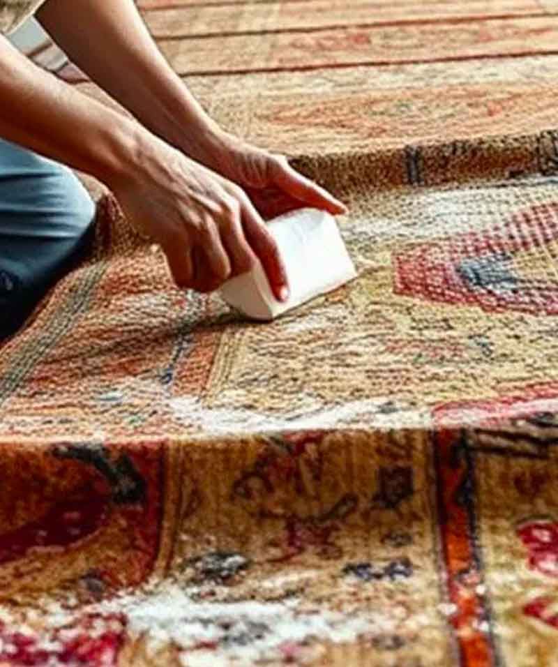 Nettoyage de tapis - Galerie du Château Tapis d’Orient & Restauration à Brest intervention en Bretagne : Dépoussiérage, déssablage et nettoyage de tapis et tapisseries anciens. Rénovation de tapis après les dégâts des animaux, mites ...  Galerie du Château Tapis d’Orient & Restauration à Brest