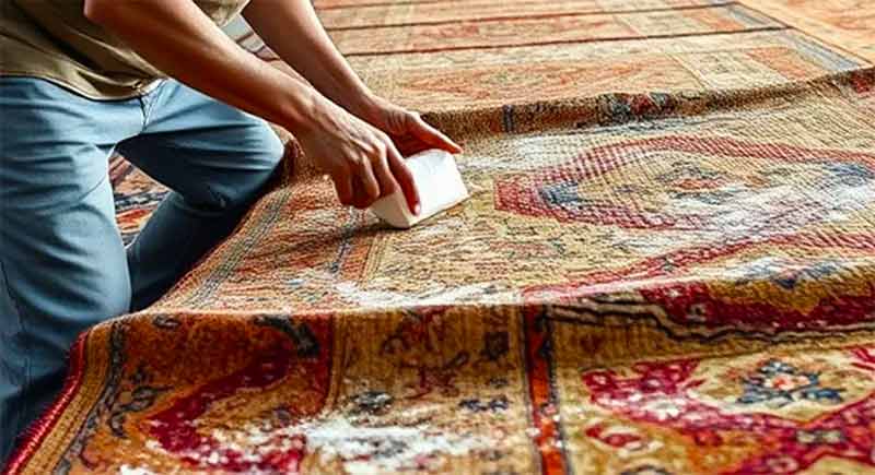 Nettoyage de tapis - Galerie du Château Tapis d’Orient & Restauration à Brest intervention en Bretagne : Dépoussiérage, déssablage et nettoyage de tapis et tapisseries anciens. Rénovation de tapis après les dégâts des animaux, mites ...  Galerie du Château Tapis d’Orient & Restauration à Brest